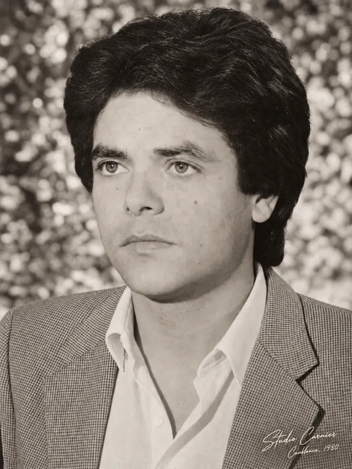 Portrait d'Abdellatif Hannama, Casablanca, 1980